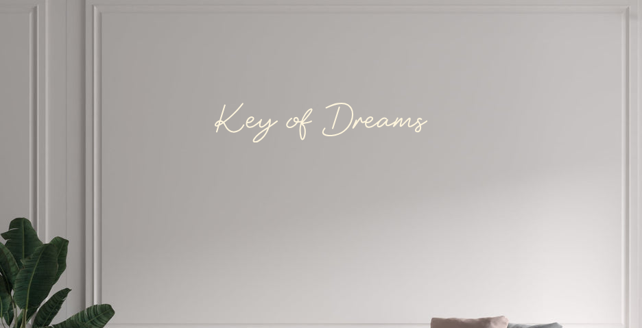 Custom text: Key of Dreams