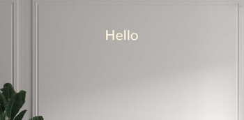 Benutzerdefinierter Text: Hello