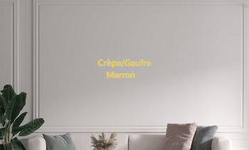 Custom text: Crèpe/Gaufre
Marron