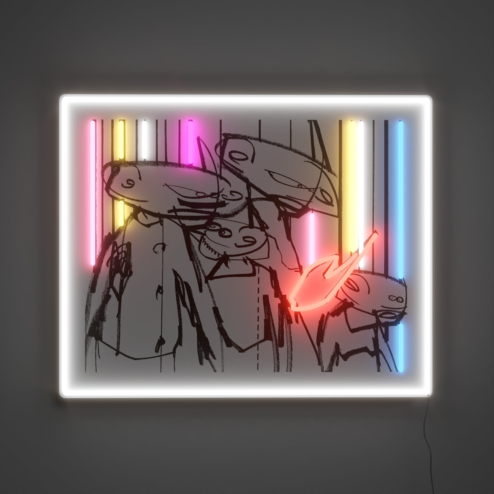 Blokes by Futura - Neon-LED-Schild