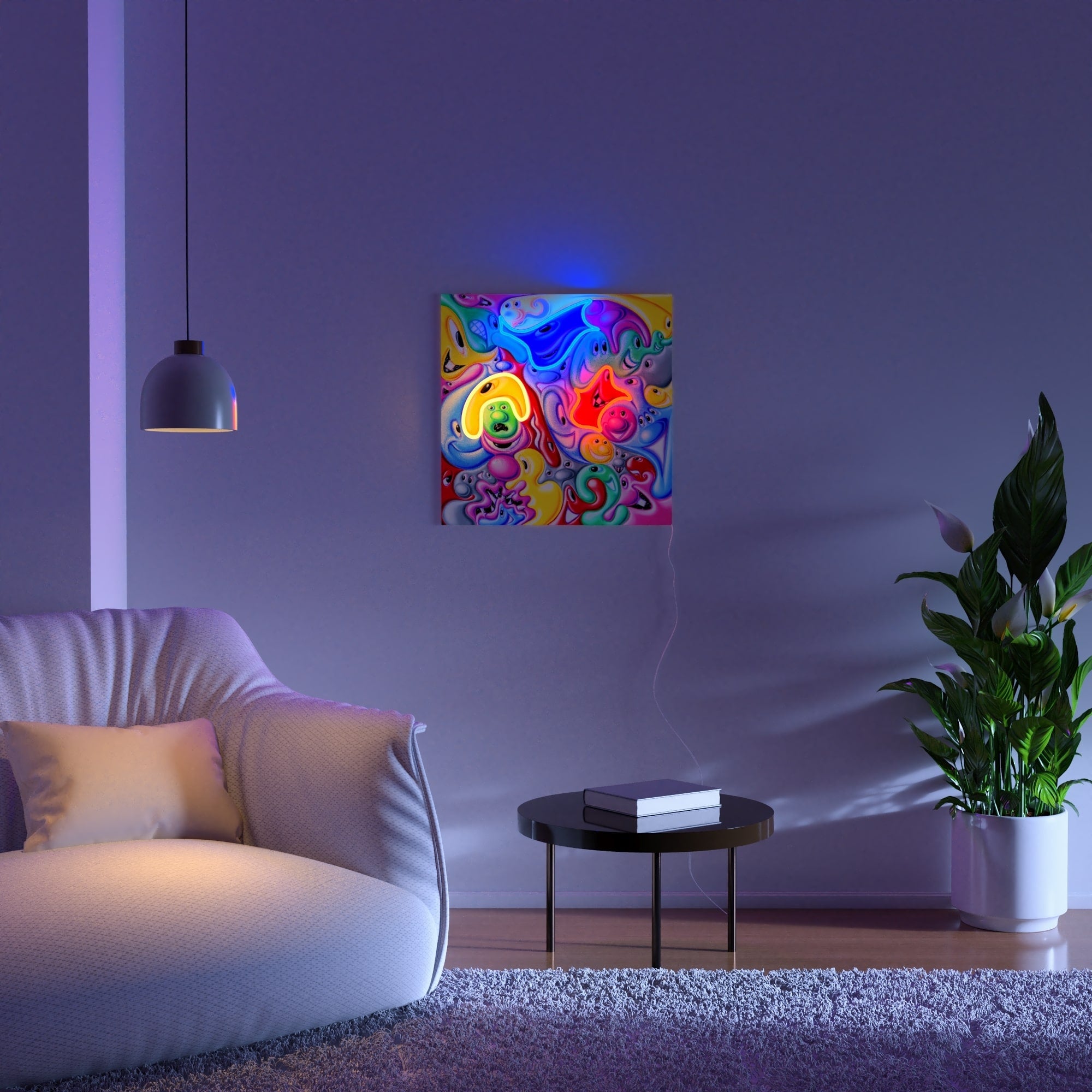 FACES IN PLACES von Kenny Scharf