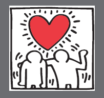 Love People, Yellowpop x Keith Haring, Neon-LED-Zeichen