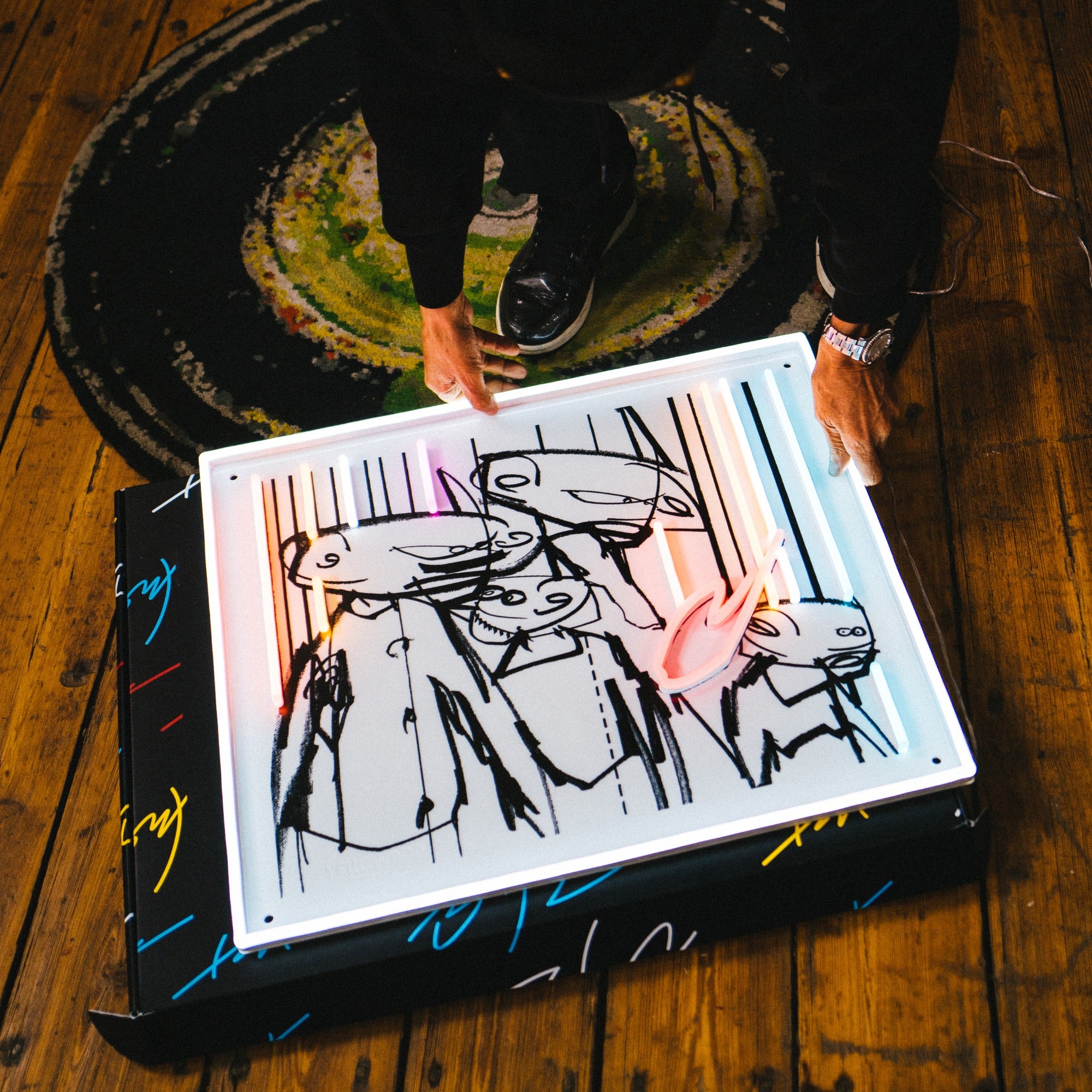 Blokes by Futura - Neon-LED-Schild