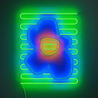 Blue Flower by Micke Lindebergh  Yellowpop