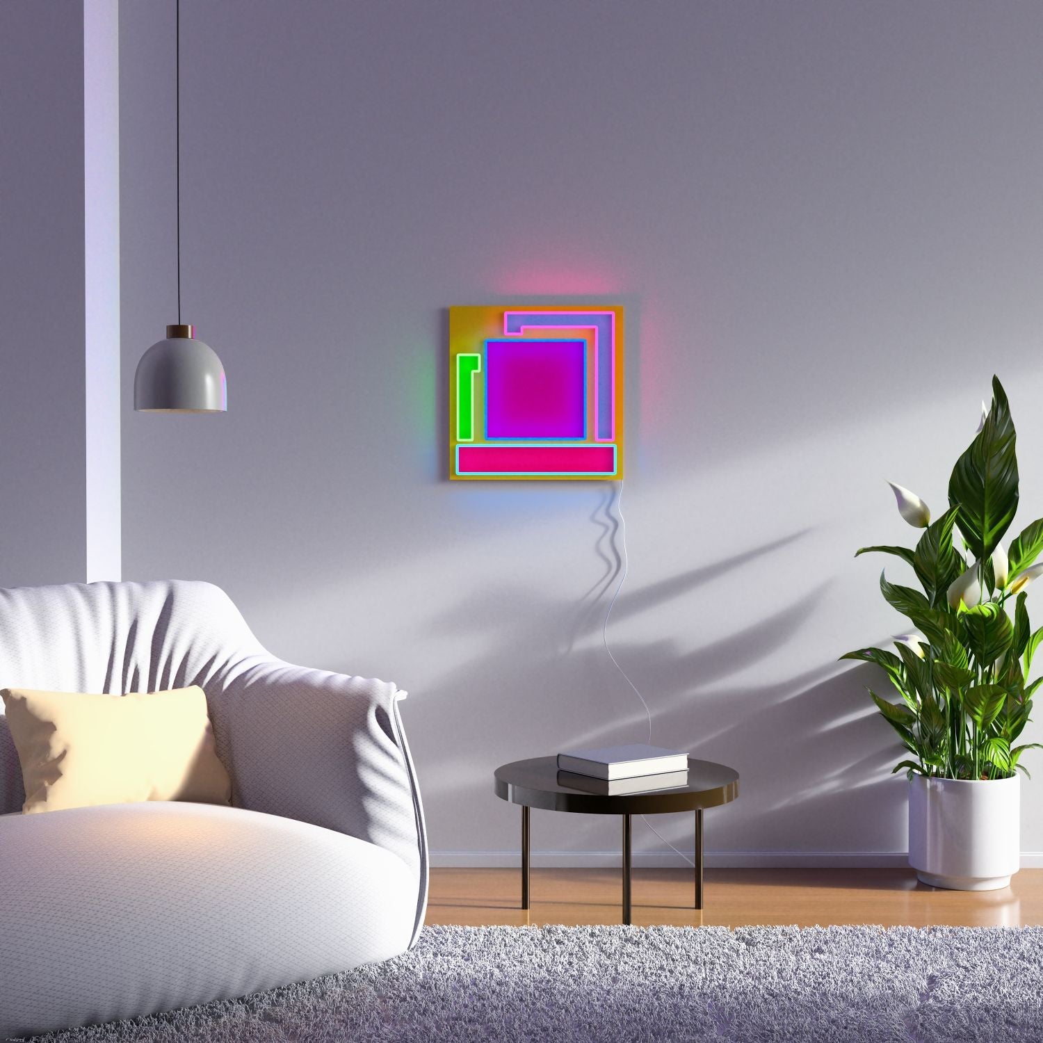 002 by Peter Halley x Yellowpop