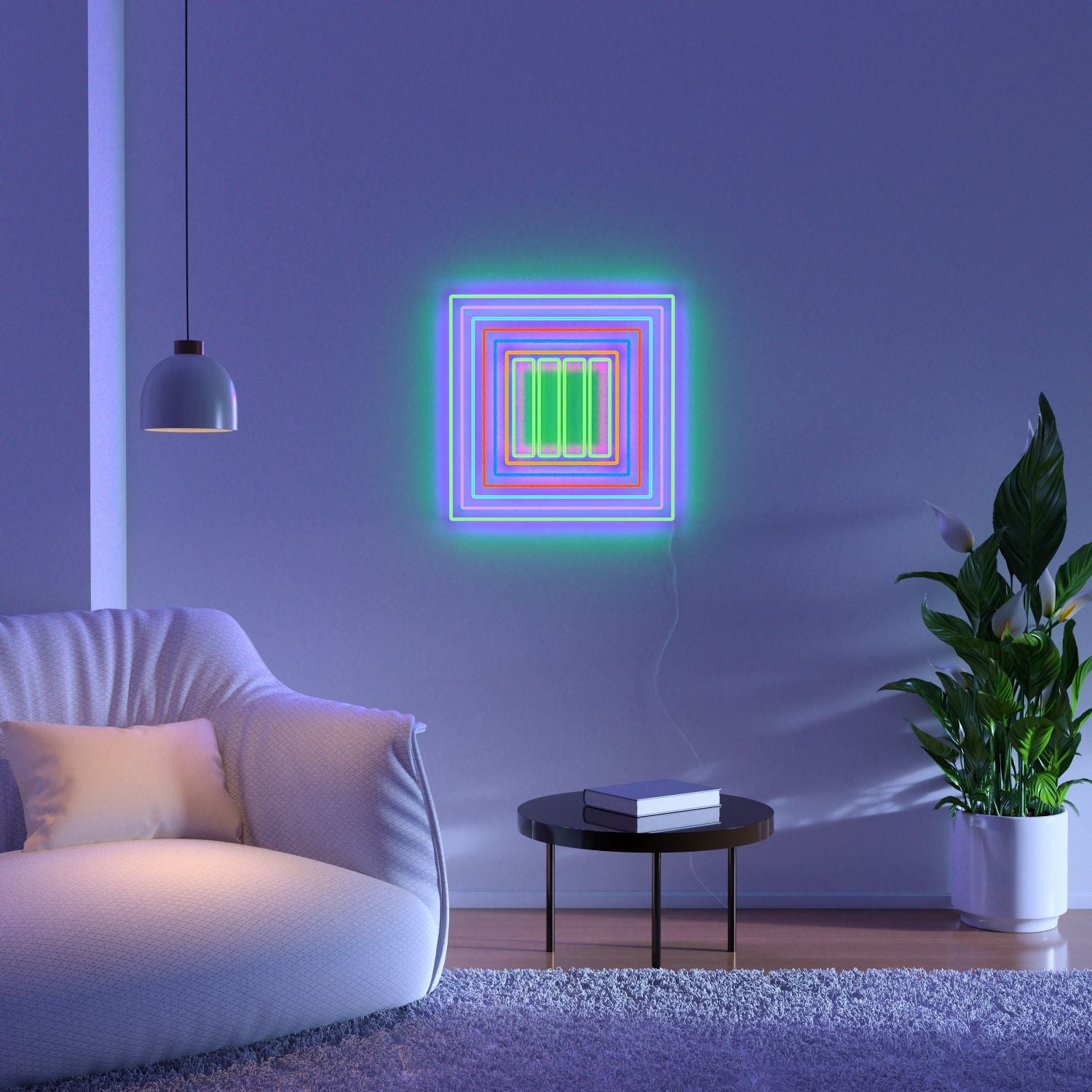 001 by Peter Halley x Yellowpop