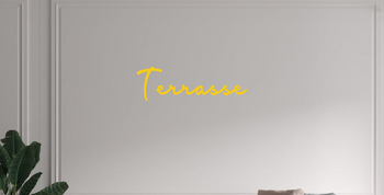 Custom text: Terrasse