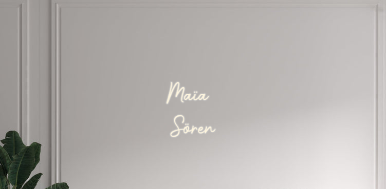 Custom text: Maïa
Sören