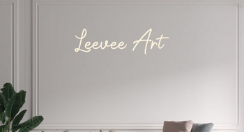 Custom text: Leevee Art