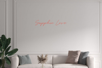 Custom text: Sapphic Love