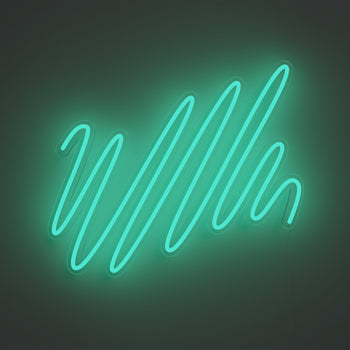 Doodle, Zeichen aus LED-Neon