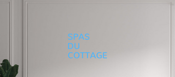 Custom text: SPAS 
DU
COTTAGE