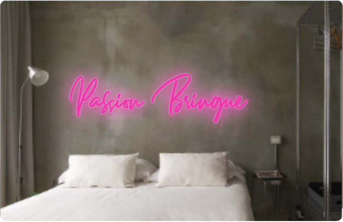 Custom text: Passion Bringue