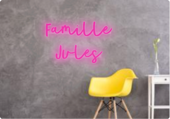 Custom text: Famille
Jules