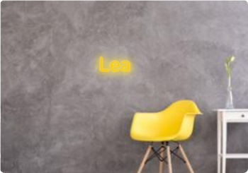 Custom text: Lea