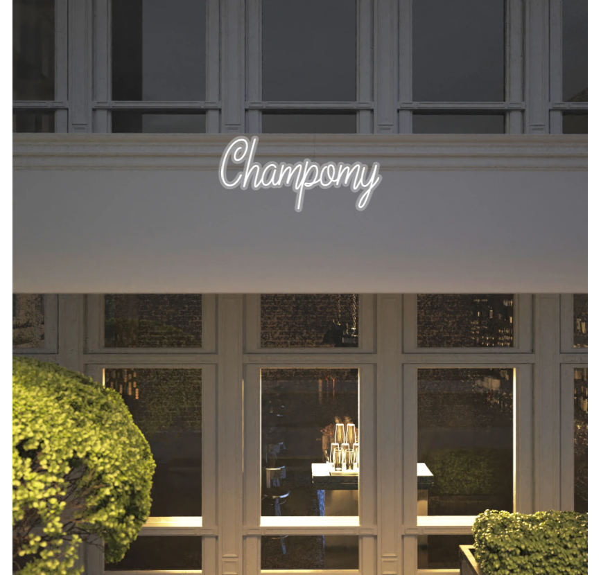 Custom text: Champomy