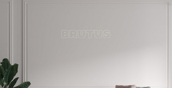 Custom text: BRUTUS