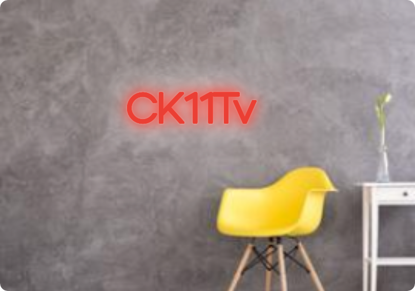 Custom text: CK11Tv
