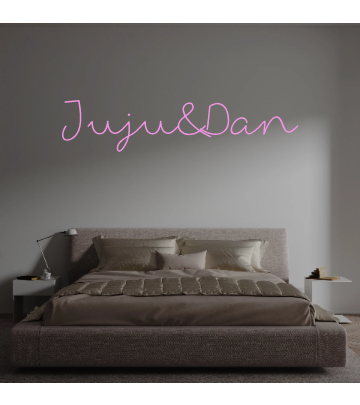 Custom text: Juju&Dan