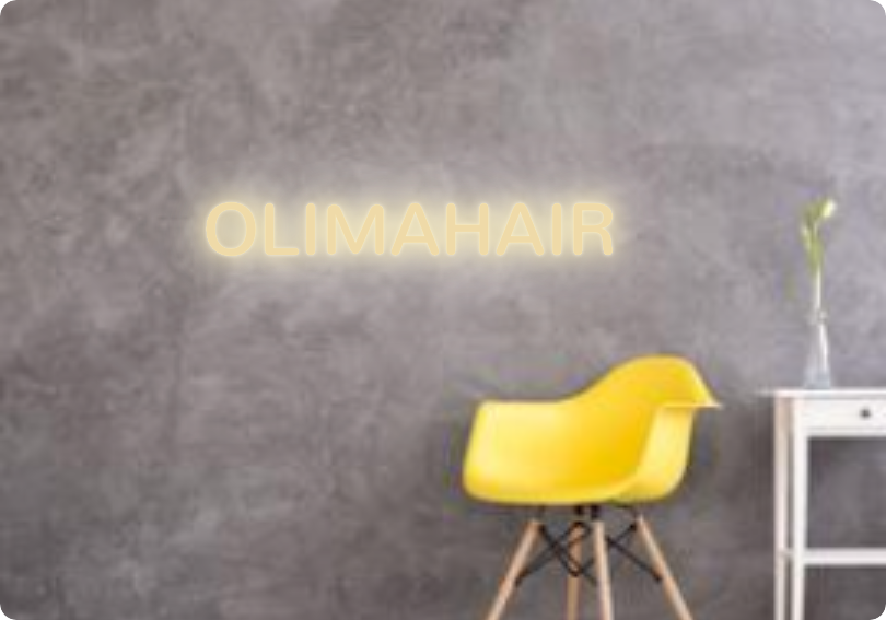 Custom text: OLIMAHAIR