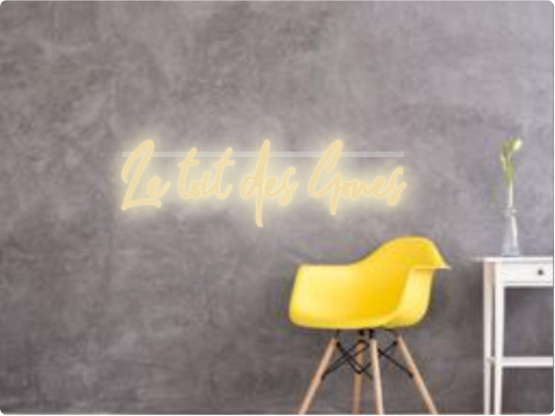 Custom text: Le toit des Gones