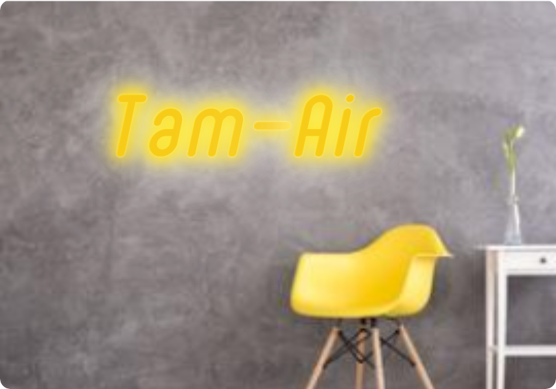 Custom text: Tam-Air