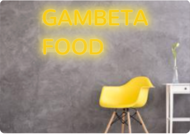 Custom text: GAMBETA
FOOD