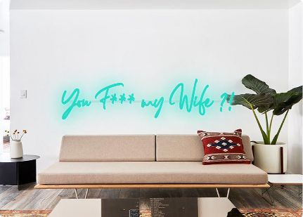 Custom order: You F*** my Wife ?!