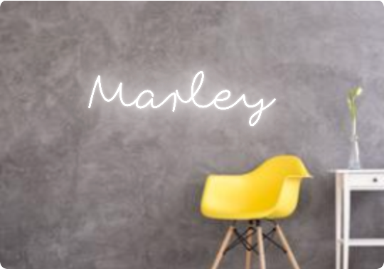 Custom text: Marley