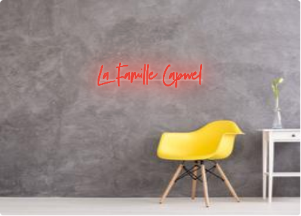 Custom order: La Famille Capwel