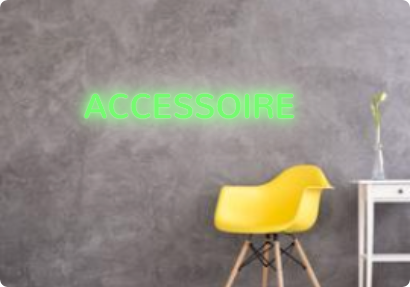 Custom text: ACCESSOIRE