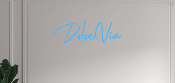 Custom text: DolceVia