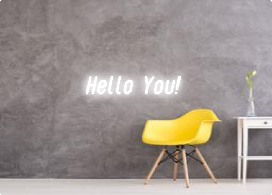 Custom order: Hello You!