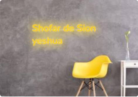 Custom text: Schofar von Zion    
           Jeschua