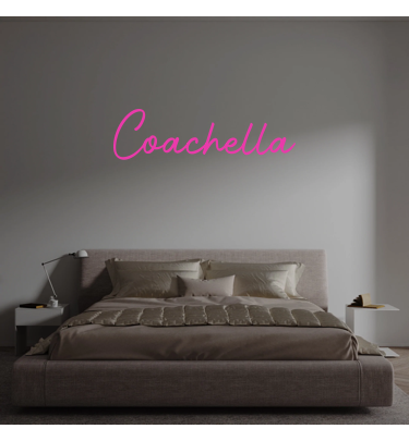 Custom text: Coachella