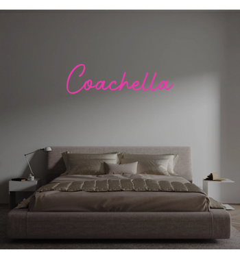 Custom text: Coachella