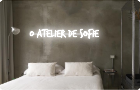 Custom text: O ATELIER De SoFIE