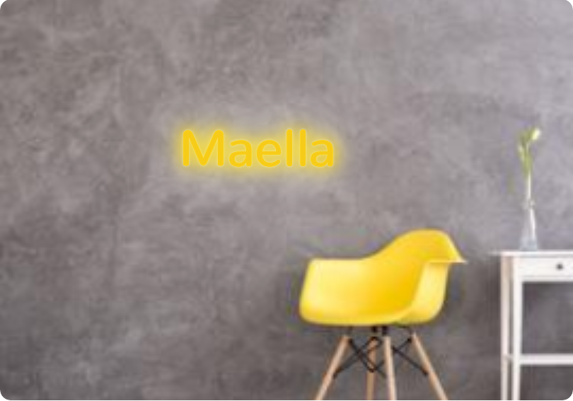 Custom text: Maella