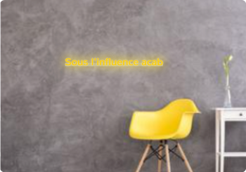 Custom text: Sous l
