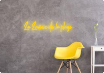 Custom text: La Laverie de la plage