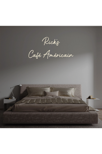 Custom text: Rick