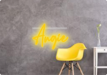 Custom text: Angie