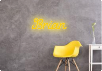 Custom text: Brian