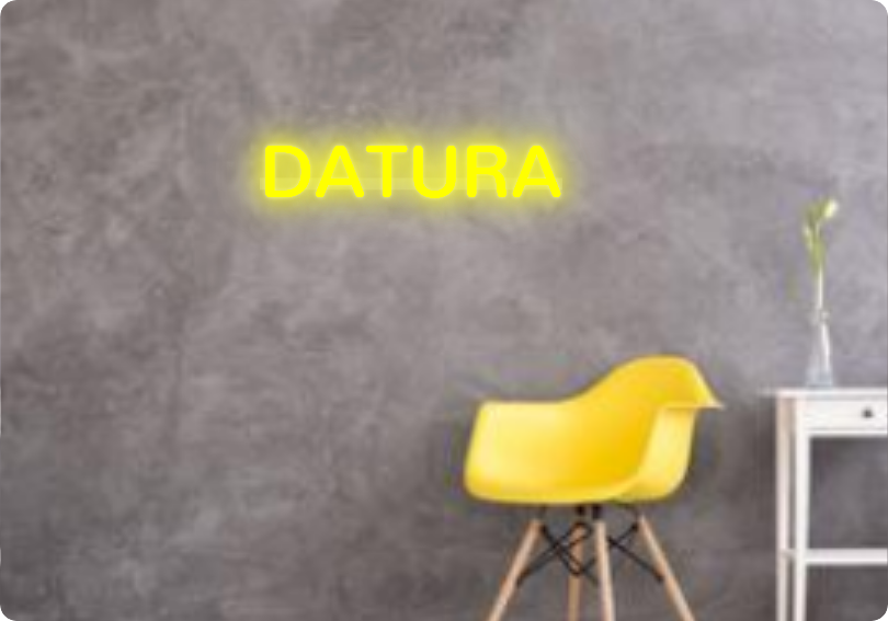 Custom text: DATURA