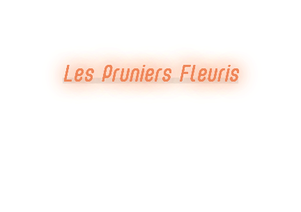 Custom text: Les Pruniers Fleuris