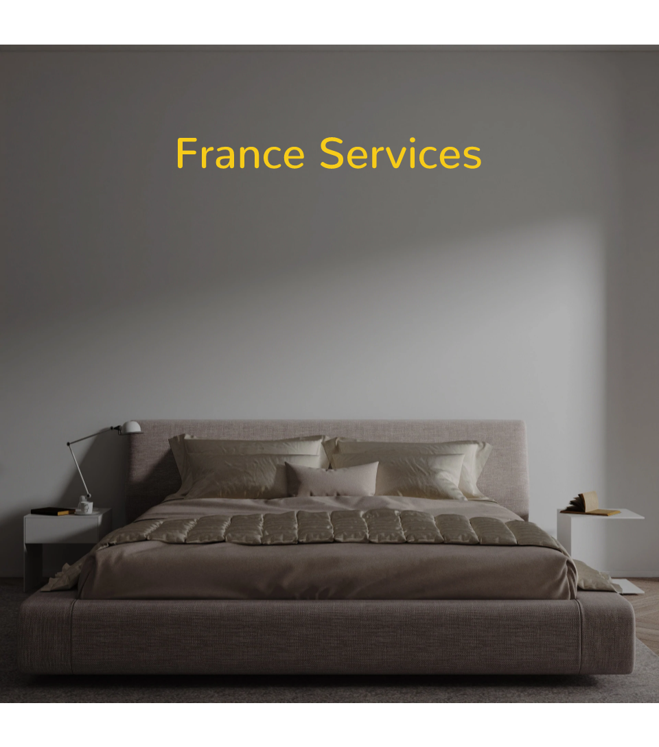 Benutzerdefinierter Text: France Services