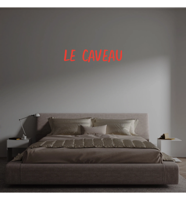 Custom text: LE CAVEAU