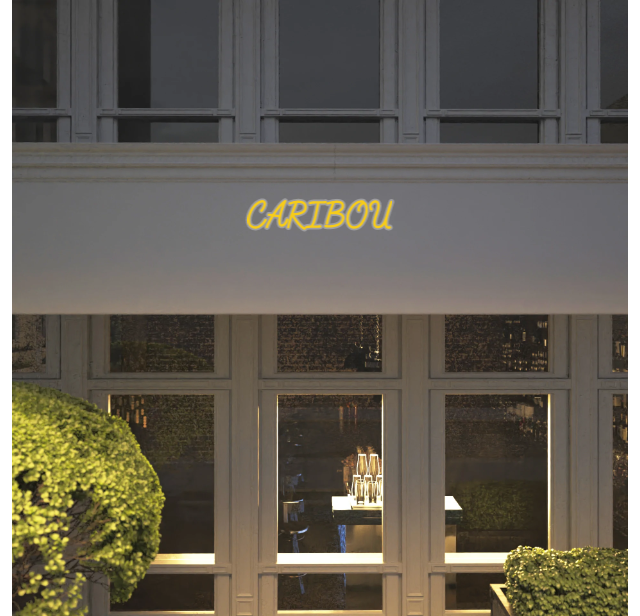 Custom text: CARIBOU