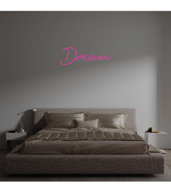 Custom text: Dream
