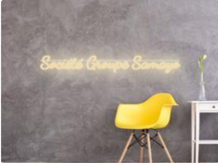 Custom text: Société Groupe Samayo
